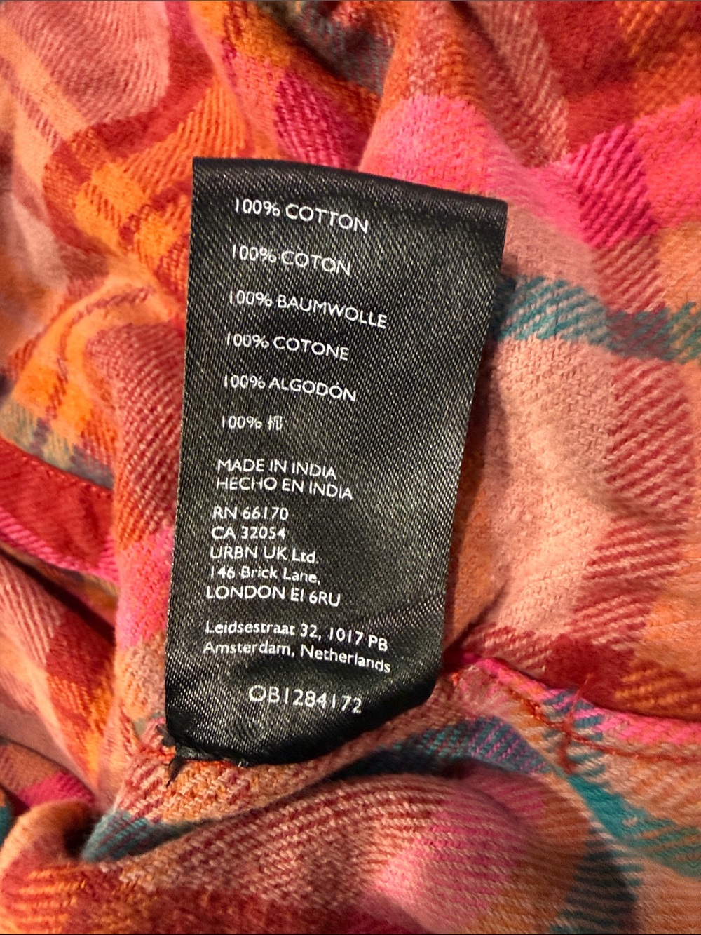 We The Free Distressed Oversized Flannel - Picture 4 of 5